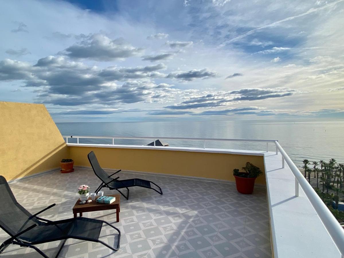 Apartamento Ático frontal con vistas al mar - 1ª línea Acapulco I Oropesa del Mar Exterior foto